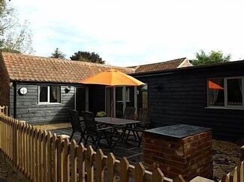 The Private Patio area and B.B.Q