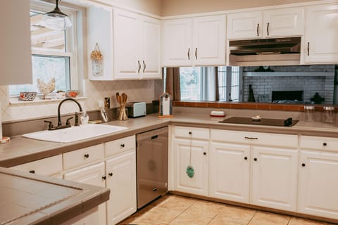 Updated country kitchen