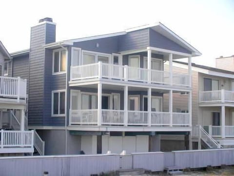 Back View from Beach