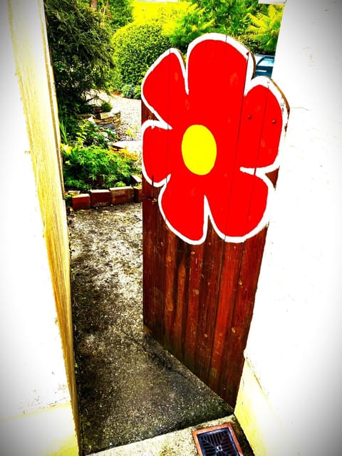 Entrance to private garden 