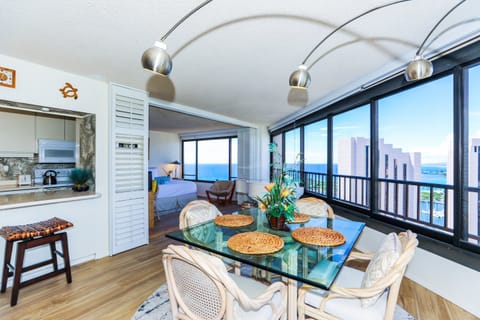 Enjoy each meal with a lovely ocean view