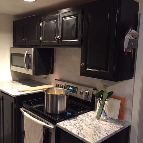 Renovated kitchen 