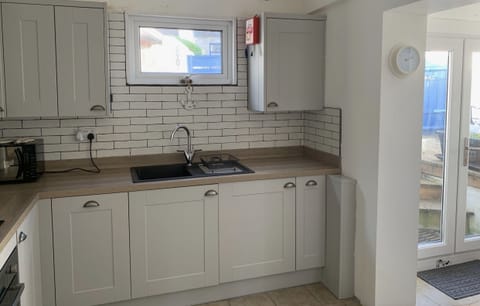 Newly fitted kitchen dishwasher WM