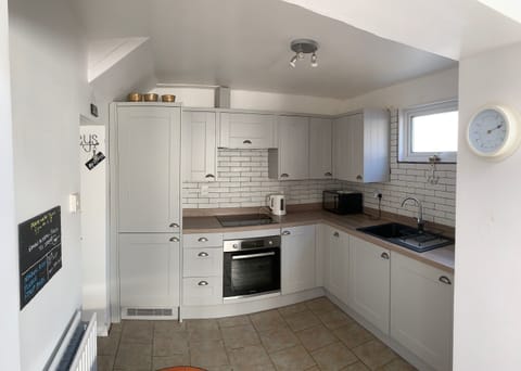 Newly fitted kitchen dishwasher WM