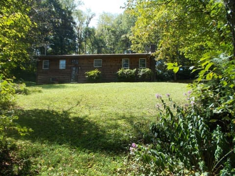 Front of House from a Distance-Great Neighbors.  Trees below Front of House.