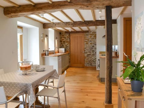 Dining area | The Oak Stall - Higher Blagrove Farm Cottages, East Worlington, near South Molton
