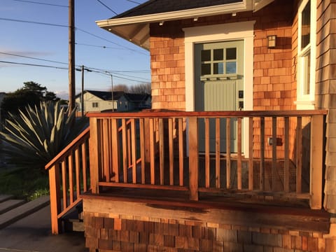 Front Door & Deck