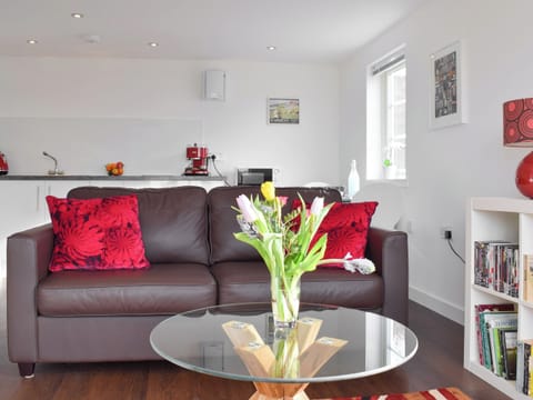 Convenient open-plan design | The Lodge at Lochnagar, Peat Inn, near St Andrews