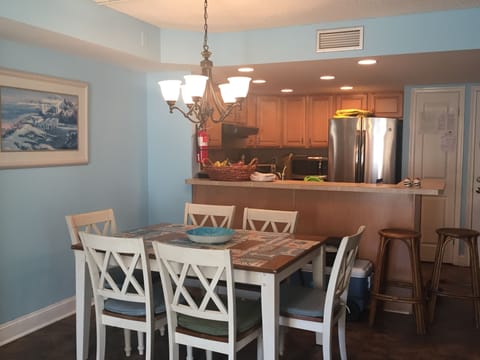 DR and upgraded kitchen behind it.