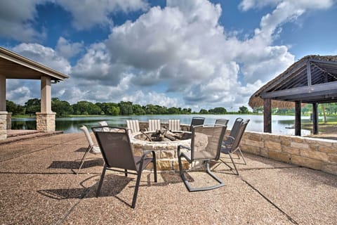 Lakefront Property | Fire Pit | Ample Outdoor Amenities