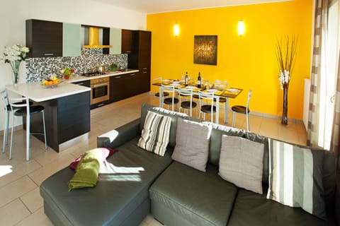 Open plan modern living