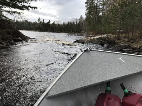 This is moving through The 56 Rapids, in October 2018.