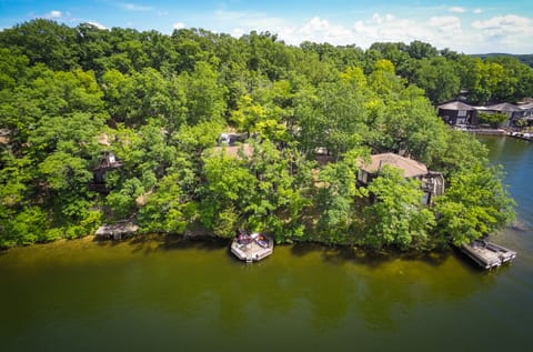 Built in Trees WHAT A neat PLACE
swim/Fish  off your private Martini deck
watch 