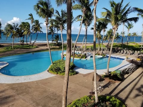 Ocean view from the one of two balcony.