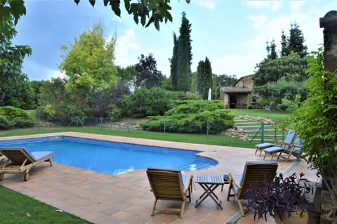 House from the pool