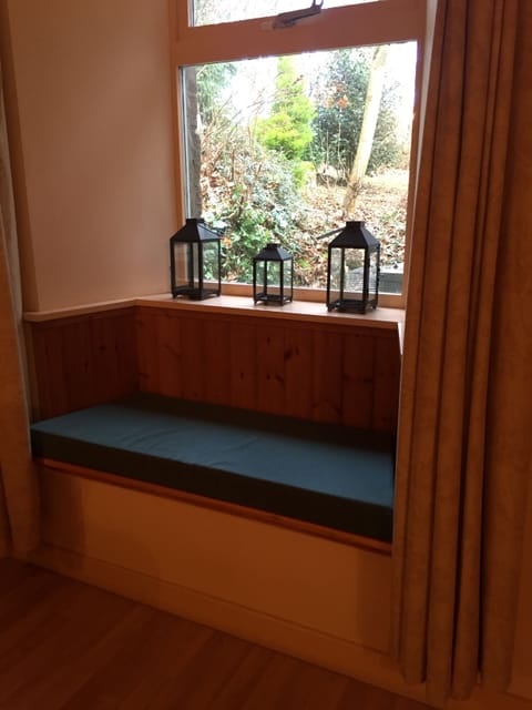 Window Seat in Downstairs Bedroom