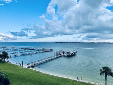 Daytime view from the balcony 