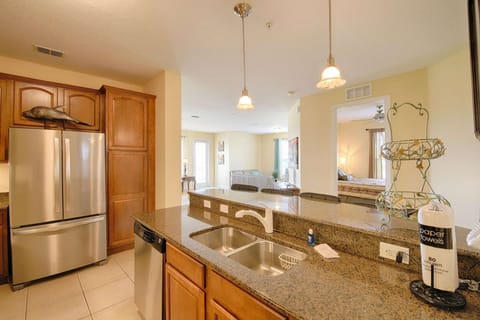 Modern Kitchen - Tile Flooring, Stainless Steel Appliances &amp; Granite Counter Tops