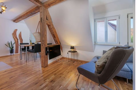 Apartment 3 in the historic vacation home "Zum historischen Spital" - Livingroom
