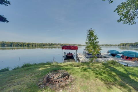 Rice Lake Vacation Rental | 3BR | 1BA | 1,500 Sq Ft | 2 Steps to Enter