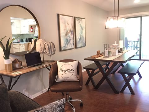 Main Floor Mini Office and Dining Room