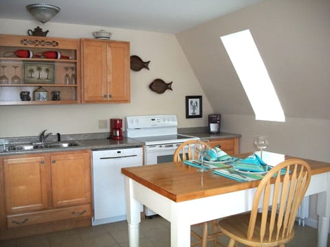 Open floor plan with over 900 sq. ft. of living space.