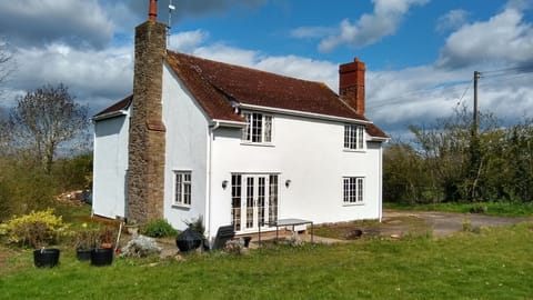 Side of house from lawn