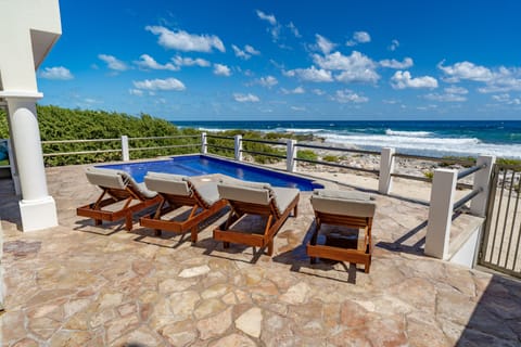 Enjoy this Caribbean side of the island view and cool breeze 