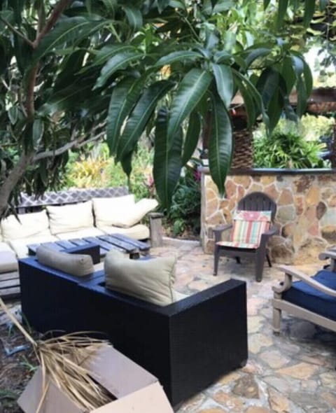 Common area with grill