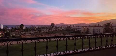  Sunset view from rooftop lounge