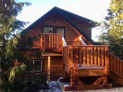 Winter view of entrance