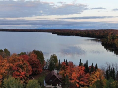 Beautiful Fall Day on Presque Isle Lake
