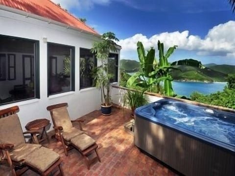 Courtyard and spa