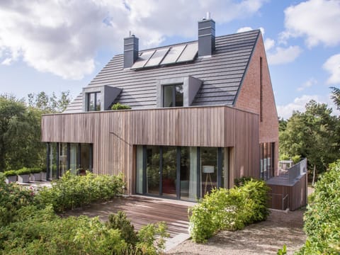 Terrace at the holiday home Strandlust in Wittduen on the island Amrum