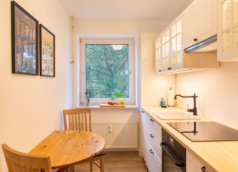 Kitchen in holiday apartment  Lürßen in Wittduen on the island Amrum