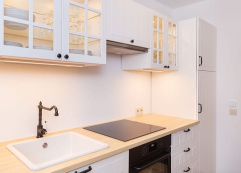 kitchen in holiday apartment Lürßen in Wittduen on the island Amrum