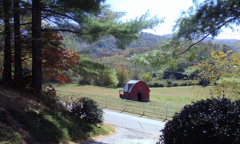 McCracken Farm with Mt. Wolfpen in background.