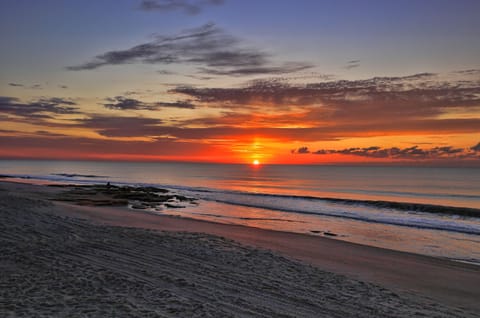 Another beautiful sunrise from the deck of The Heart. Never disappointing.  
