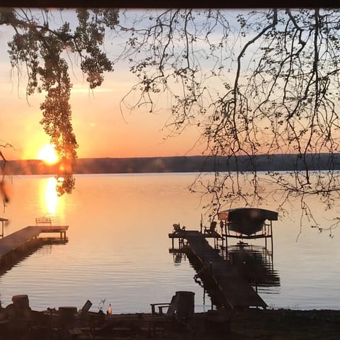 Morning view from the front bedroom