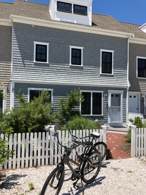 Your Provincetown townhouse and two bikes. 