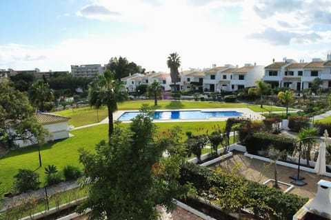 View of S/pool from Main Bedroom Balcony Upstairs