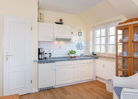 Kitchen in the holiday apartment in Norddorf on the island amrum