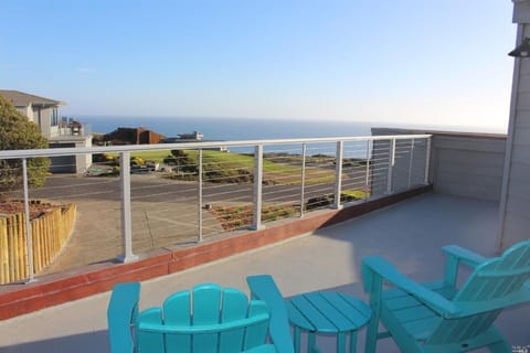 View from upstairs deck