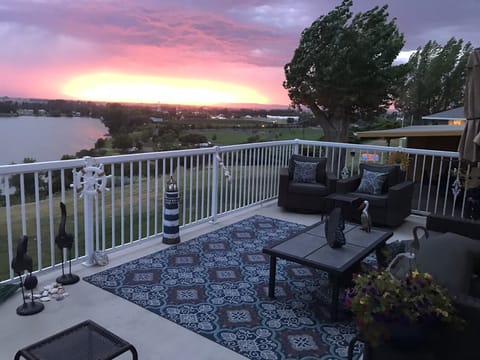 Bedroom 1 & Deck Patio View