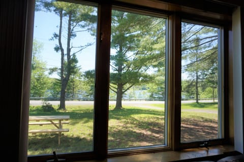 view from living room window