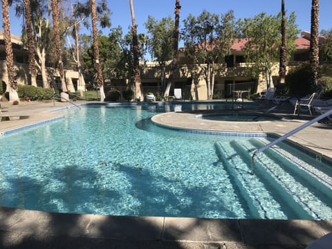 Pool steps away from your front door