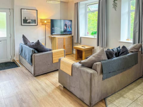Living space with Smart TV