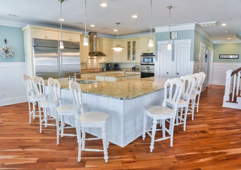 well appointed kitchen