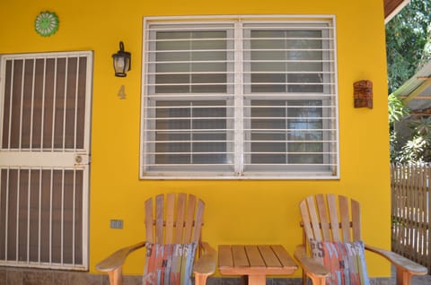 Studio bungalow located at back of the property