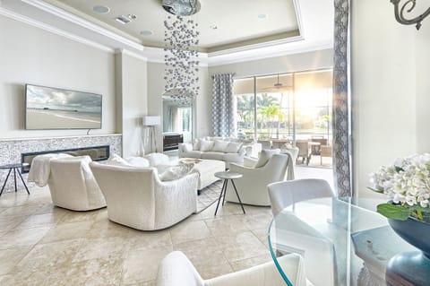 Living room has been remodeled 2020 including fireplace